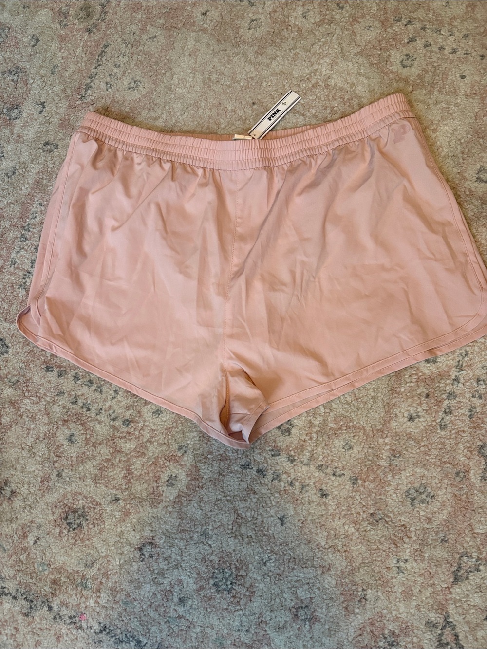 PINK Victoria's Secret Light Blush Pink Athletic Shorts